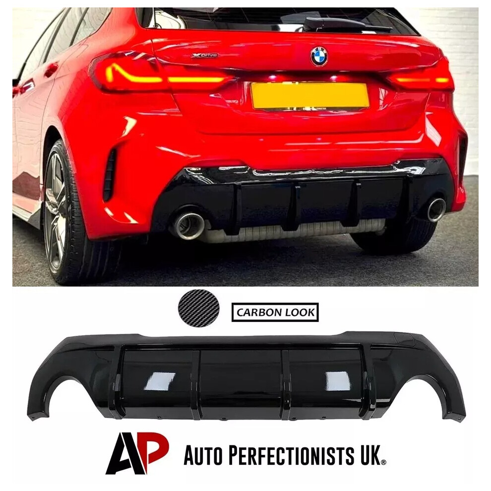 For Bmw 1 Series F40 Rear Diffuser Lip Valance Bumper Spoiler Kit 2020+ 5061072665264