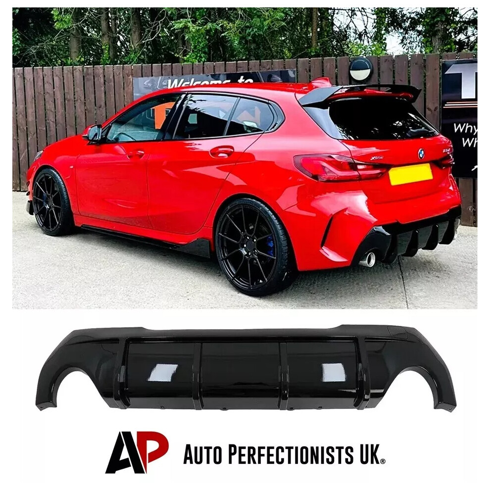 For Bmw 1 Series F40 Rear Diffuser Lip Valance Bumper Spoiler Kits 2020+ 5061072664267