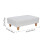 Living And Home Teddy Fleece Upholstered Footstool 6