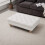 Living And Home Teddy Fleece Upholstered Footstool 1