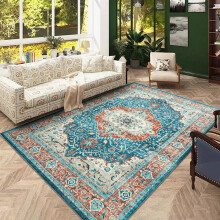 (200 x 290 cm (6 ft. 7 in x 9 ft. 6 in), Regal) Traditional Non-Slip Rugs Extra Large Area Rug Luxury Modern Living Room Bedroom Carpets