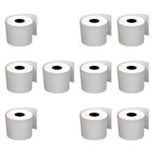 (As show, One size) 10x Thermal Paper Rolls for Credit Card Machine Mini Thermal Printer