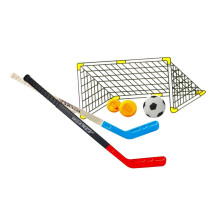 (As show, One size) Ice Hockey and Soccer Goal Children Hockey Stick Set for Party Supplies Kids