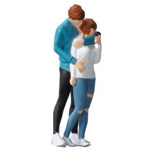 (As show, One size) 1/64 Diorama Figure Collections Resin Miniature Layout for Kids Gifts Adults