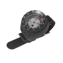 (black, One size) Scuba Compass Professional Luminous for Divers for Sailing Hiking Underwater black