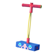 (Blue Base, One size) Foam Pogo Jumper for Kids Foam Handle Safe and Fun Jumping Stick Adults Teen Blue Base