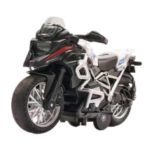 (orange, One size) Motorcycle Model Kids Toys Alloy Pull Back Motorbike for Children Kids Teens White