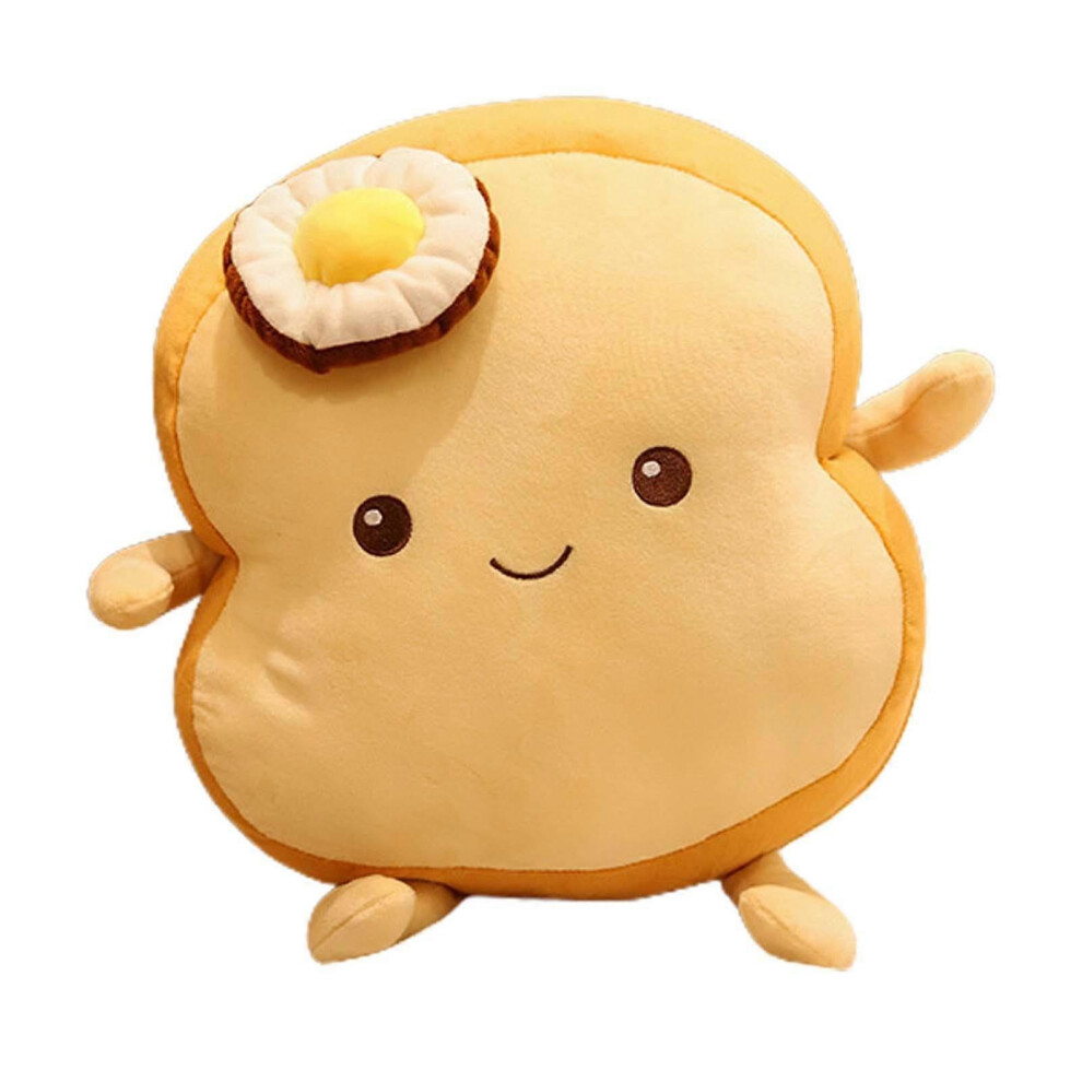 (height 45cm, One size) Cute Stuffed Toast Cushion Gift Hug Stuffed Toy for Desktop Living Room Home height 25cm light brown-image-OPC-PHRKSPK-NEW