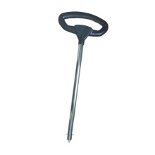 (As show, One size) T Shaped Push Handle Bar Easy to Install Replacement for Travel Home Outdoor