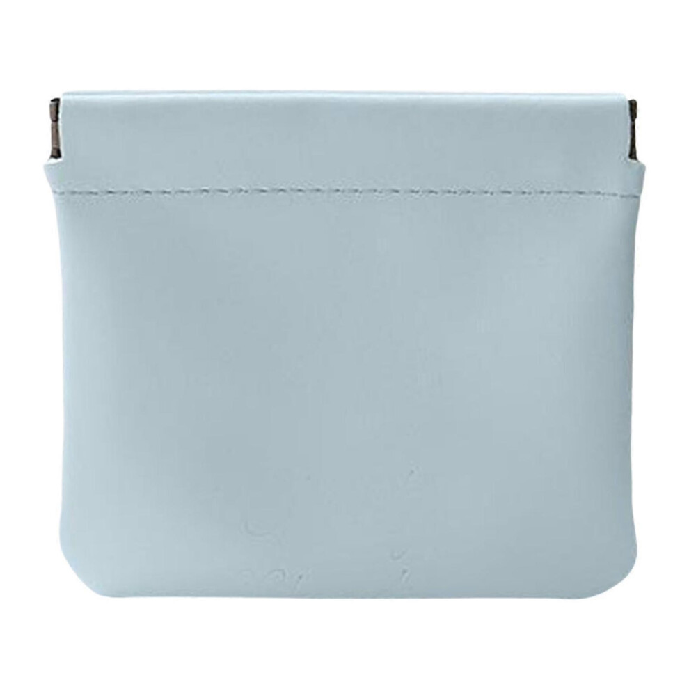 (Pink, One size) Pocket Cosmetic Bag Self Closing Wallet Multifunction Small Makeup Bag Pouch Green