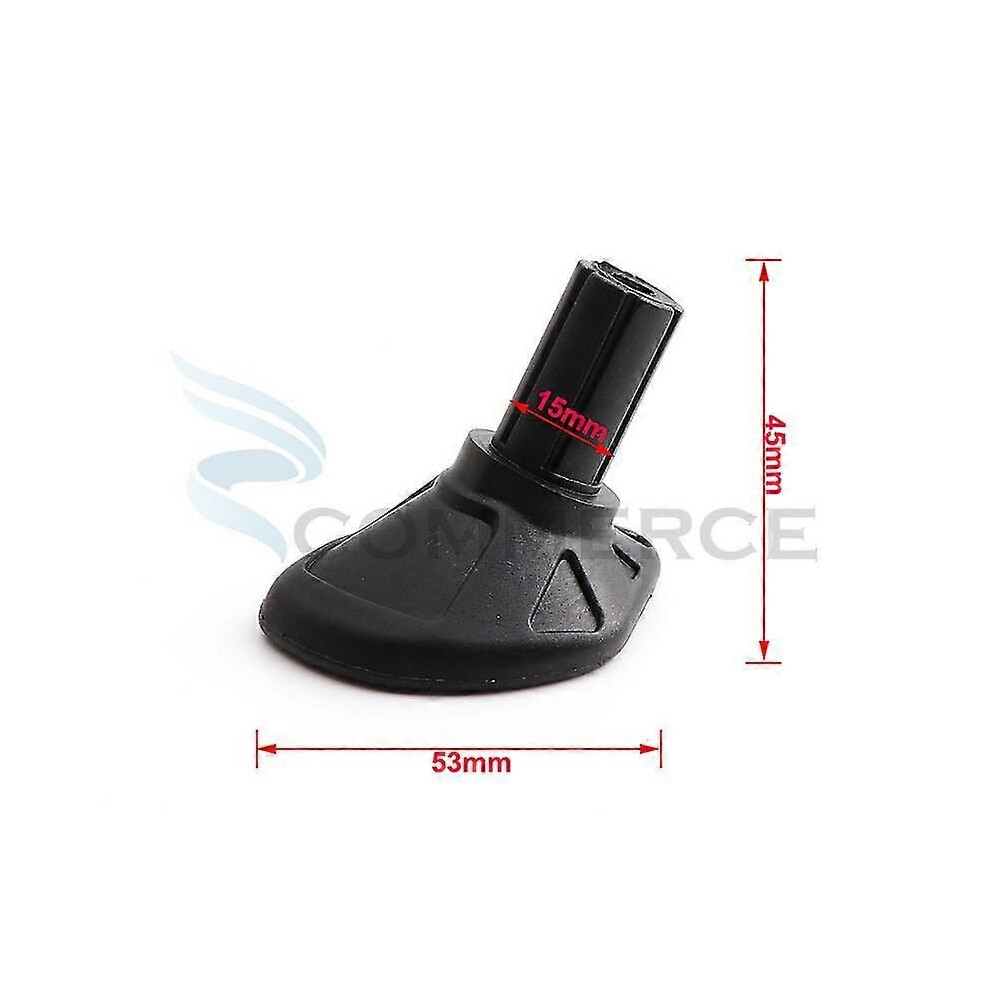 Fydun Béquille latérale de moto en alliage d'aluminium CNC - Accessoire de moto pour FE 250 FE 350 TE 125 (C (tige noire avec pieds bleus