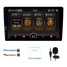 1 Din Autoradio Autoradio Multimediasoitin Kosketusnäyttö Autostereo Mp5 Fm Bluetooth USB-kamera Auto
