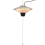 Outsunny Outsunny Outdoor Heater Ceiling Hanging Light 1500W Pull Switch Electric Aluminium 9