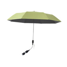 (Green, One size) Baby Stroller Parasol Sun Protection Clip on Umbrella for Stroller Pushchair Green