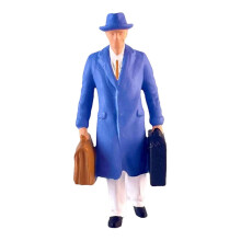 (As show, One size) 1/64 Men Figure Model Trains Architectural Movie Props Diorama Scenery Decor