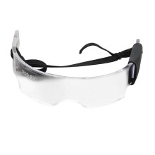 (As show, One size) Glowing Glasses Accessory Eye Protection Glasses Toy for 15cm Dolls Dress up