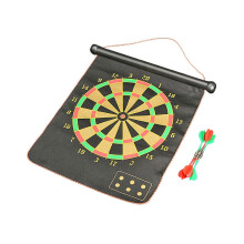 (As show, One size) Magnetic Dart Board Dart Board Toy Gifts Double Side for Family Friends Kids