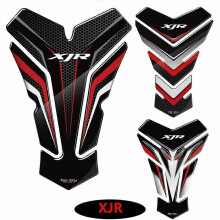 Nueva funda adhesiva protectora de resina 3D para depósito de combustible para Yamaha XJR1200, XJR400