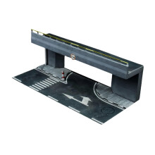 (As show, One size) 1/64 Car Scene Model Backdrop Scene Model for Model Car Toy Vehicle Dispolay