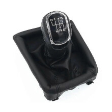 5 6-versnellings handgeschakelde versnellingspookknop hoes hoeshoes voor Skoda Octavia II 09-12 Superb