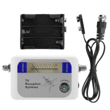 SF9507 DVB-T Satellite Finder Misuratore di potenza del segnale TV digitale con caricabatteria-YM