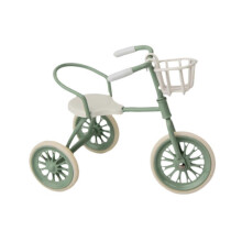 (Pink, One size) Mini Metal Tricycle Dolls Fairy Pet Toy Action Figure Tricycle for 17cm Doll Green
