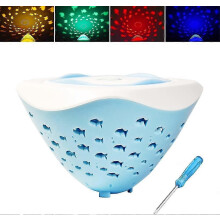 Lumières flottantes pour piscine, projection de poissons sous-marins, jouet de bain lumineux, 4 couleurs,