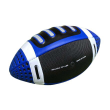 (Red, One size) Kids Rugby Ball Gift Portable Soccer Ball Sports Indoor Outdoor Size 3 Rugby Red