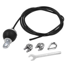 (140cm, One size) Fitness Pulley Cable Weight Lifting Replacement Machine Sport Pull Down Cord 100cm