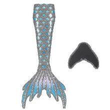 Code da sirena per bambini compatibili con il nuoto