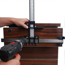 Guida per la foratura del legno, guida per la foratura del legno per maniglie e tiretti, per la foratura