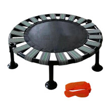 (As show, One size) Kids Trampoline Toy Quiet Folding Trampoline for Yard Workout Birthday Gifts