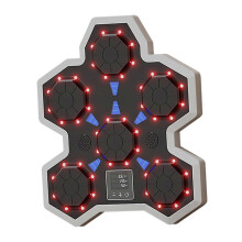 (As show, One size) Music Boxing Machine Wall Target Adult Punching Pad for Home Indoor Exercise