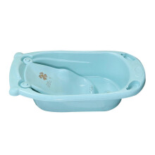 (As show, One size) Baby Bath Tub Non Slip Portable Bath Bucket for 0-6 Years Old Infant Toddlers