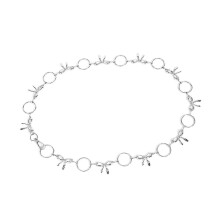 (As show, One size) Women Waist Belt Chain Body Link Belt for Valentine's Day Birthday Women