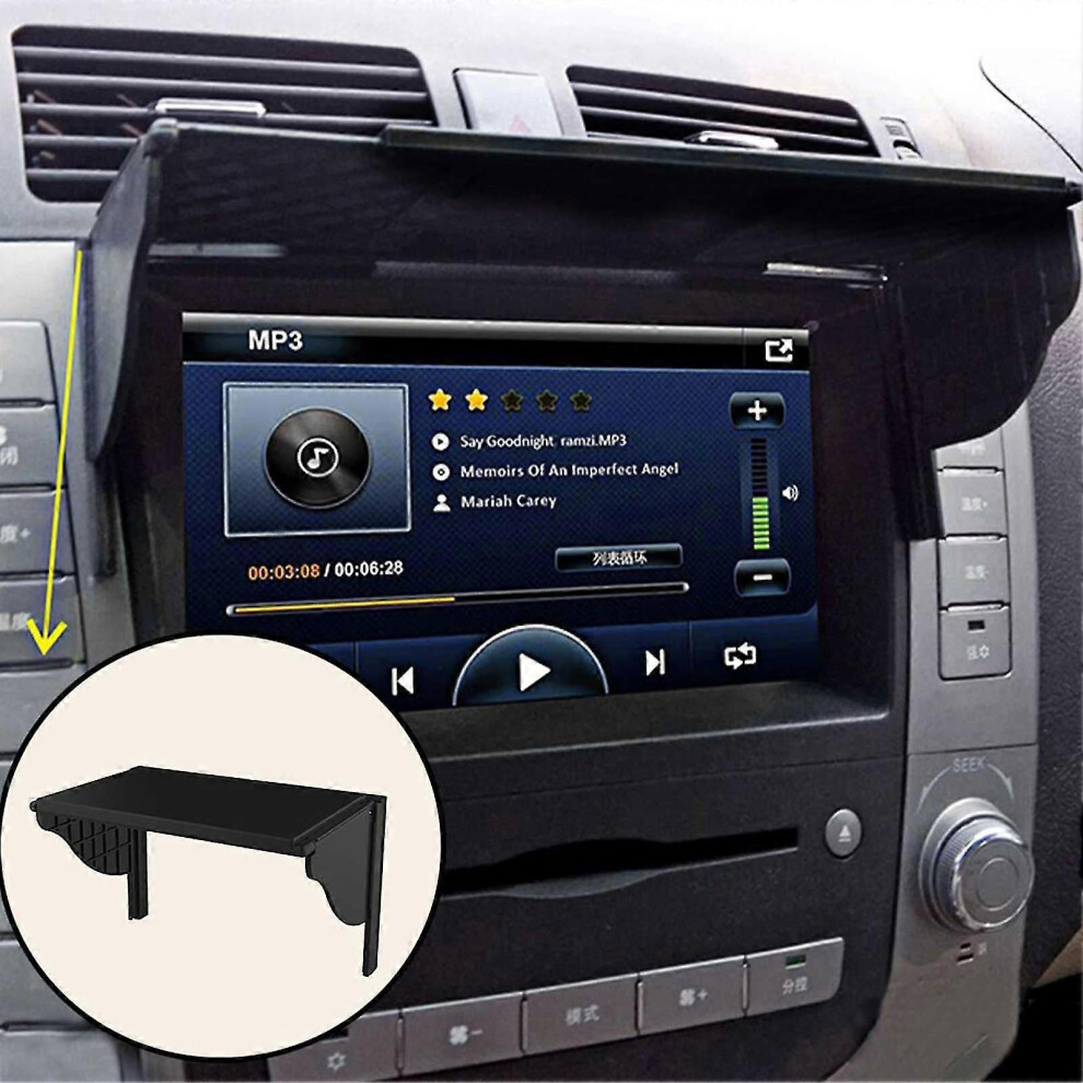5,5-10 inch auto gps zonneschermhoes gps scherm zonnescherm vizier kap auto centraal dashboard gps navigatie