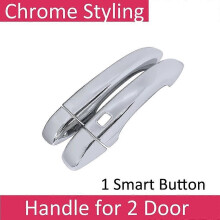 Poignée de porte chromée anti-salissure pour Renault Clio Lutecia V MK5 BF 2019-2022 2020