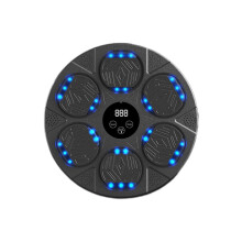 (White, One size) Music Boxing Machine Wall Mounted Sports Electronic Music Boxing Wall Target Black