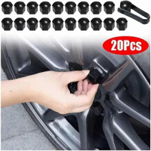 20 stücke Radmutterabdeckungen Für Dodge Challenger Avenger SXT Caliber Nitro RAM 1500, Auto Hexagonal