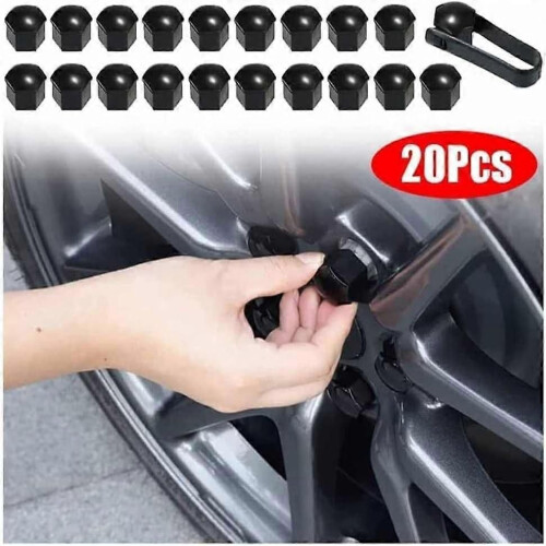 20 stücke Radmutterabdeckungen Für Dodge Challenger Avenger SXT Caliber Nitro RAM 1500, Auto Hexagonal