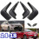 Set Mud Flaps For Toyota Corolla E170 2014-2018 Splash Guard Mudguard Front Rear 3
