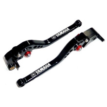 Uitstekende YAMAHA R6 2005-2016 LANGE ZWARTE REM + KOPPELINGSHENDELS SET RACEBAAN WEG