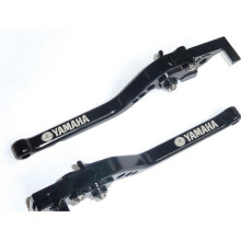 Excelente YAMAHA FZ1 2001-2015 JUEGO DE PALANCAS DE FRENO Y EMBRAGUE NEGRAS LARGAS PARA CARRETERA S7ZH