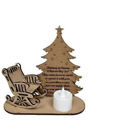 Mecedora con estampado "Navidad en el Cielo"