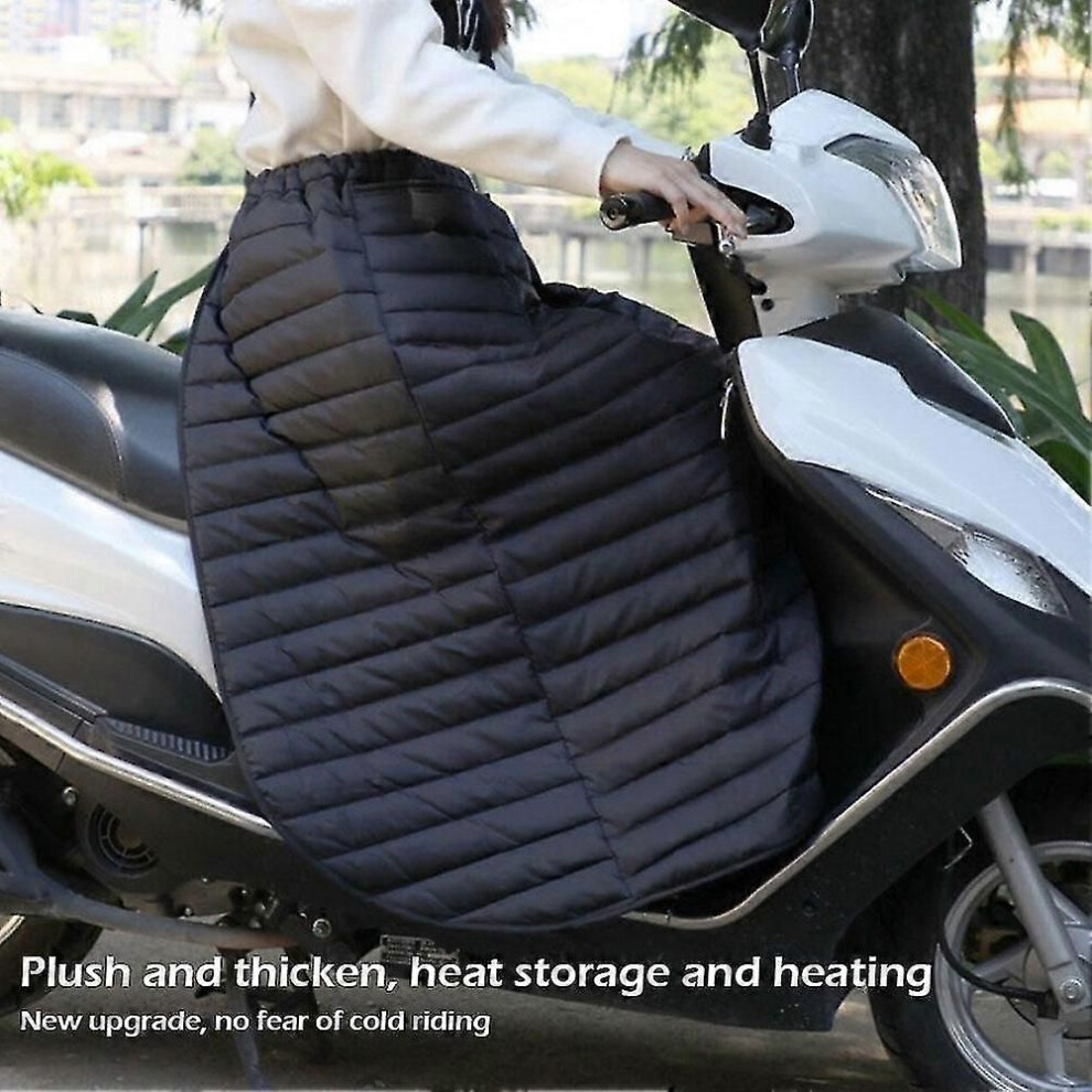 Couvre-jambes pour scooter, couverture pour genoux, imperméable, coupe-vent, pour moto, hiver, couette,