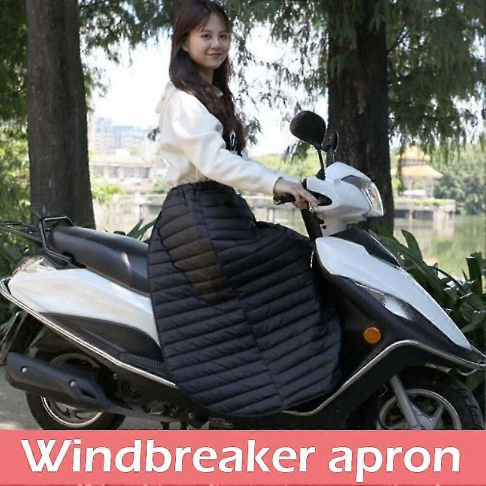 Couverture de jambe de scooter, couverture de genou, coupe-vent, couette d'hiver pour moto, tablier