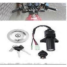 Für Yamaha YBR125 YBR 125 02-14 Zündschloss Tankdeckel Sitzschloss Schlüsselsatz