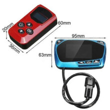 12/24V pysäköintilämmittimen ohjainkytkin LCD-näyttö auton ilmadiesellämmittimen säätimen kytkin