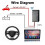 10 Keys Wireless Multi-function Car Steering Wheel Remote Control for Car GPS/Volume/Multimedia 3