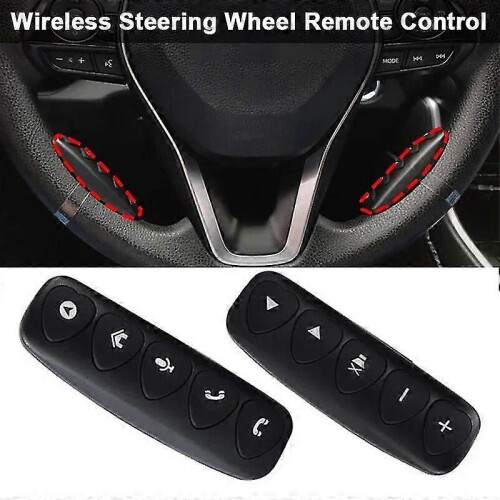 10 Keys Wireless Multi-function Car Steering Wheel Remote Control for Car GPS/Volume/Multimedia